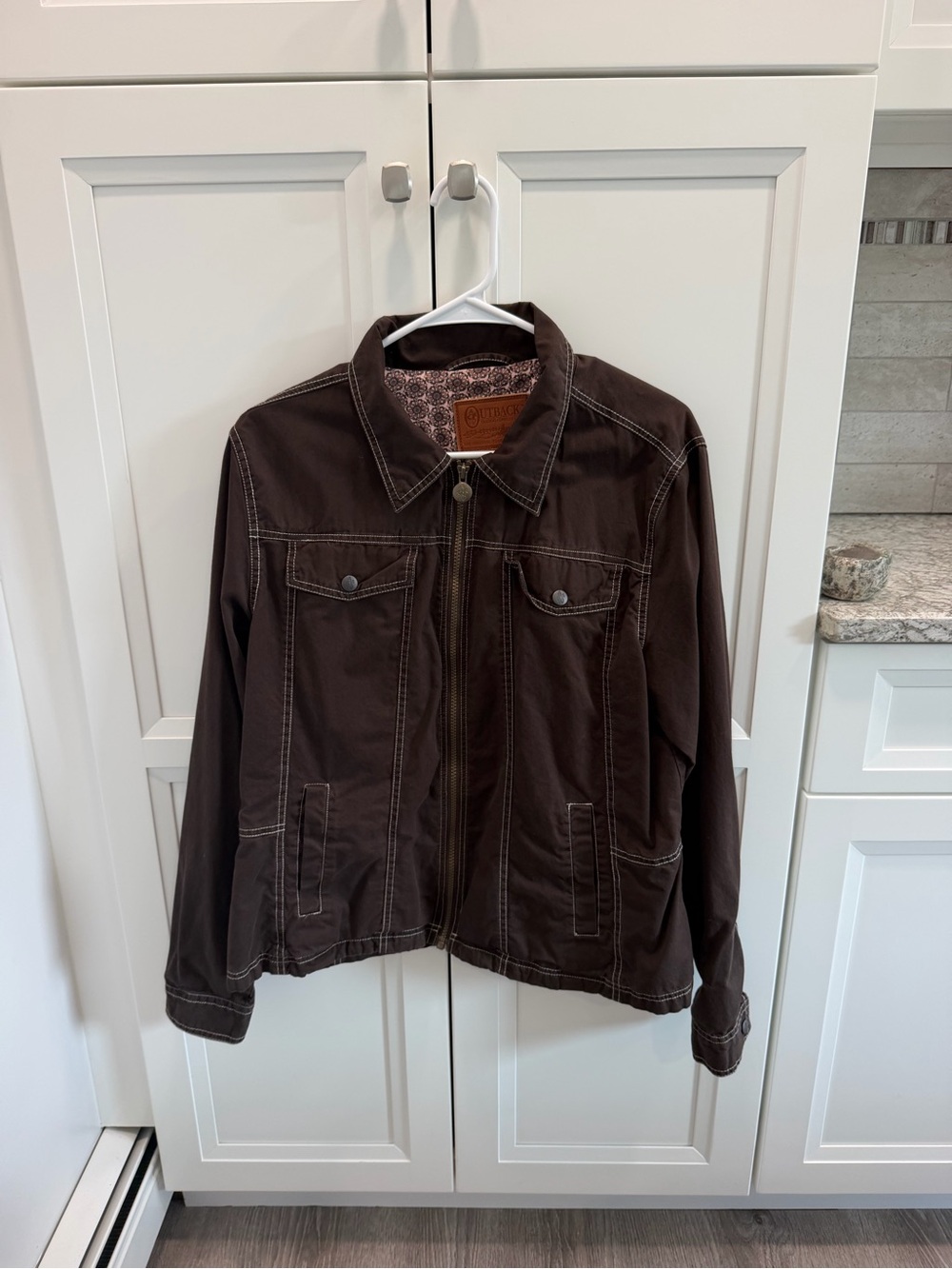 Outback Trading Company trucker style jacket